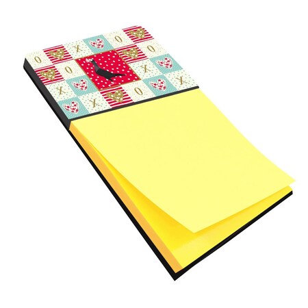 Carolines Treasures 3 x 3 in. English Carrier Pigeon Love Sticky Note Holder CK5372SN